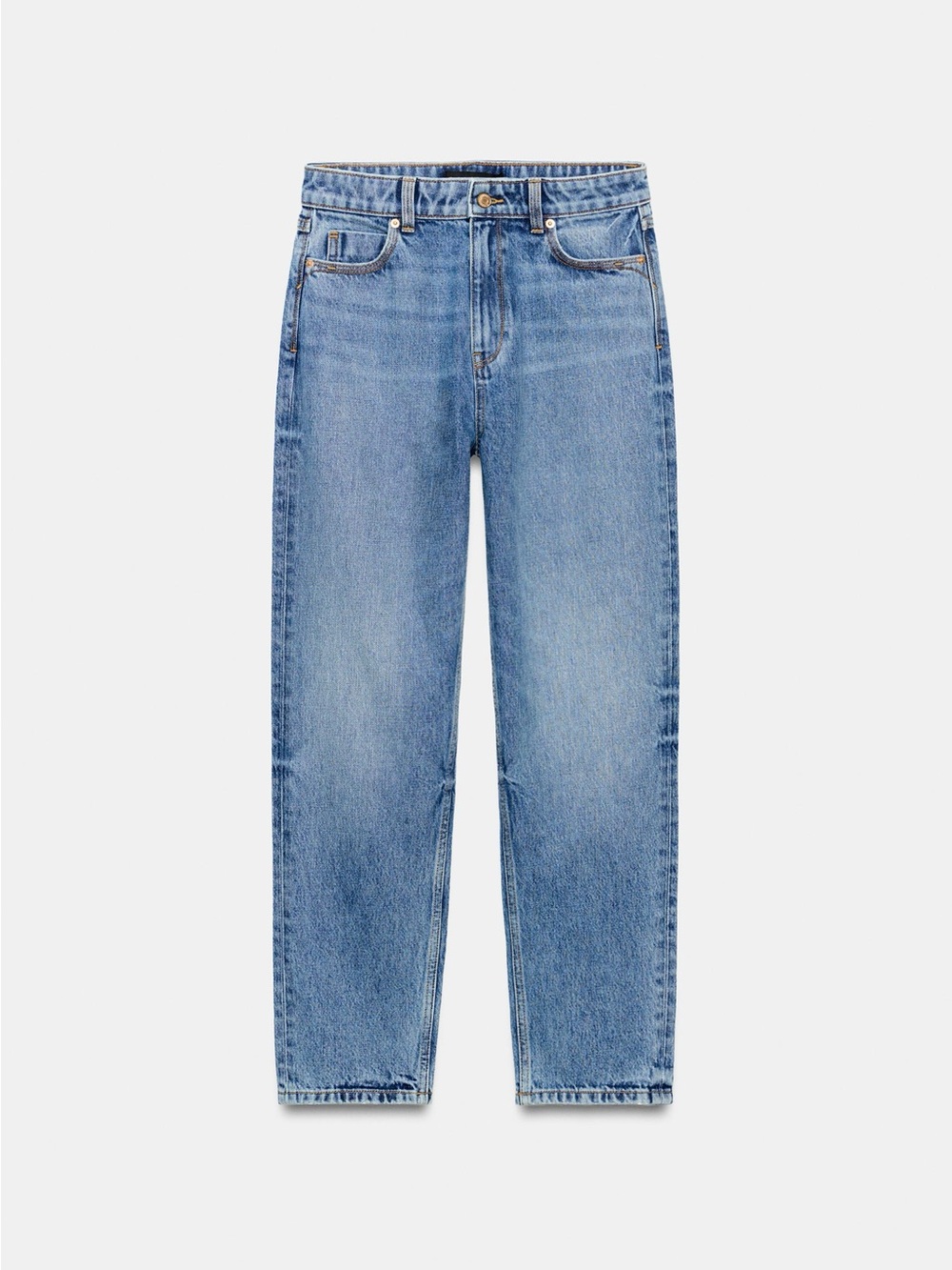 Zara Hi Rise Mom jeans